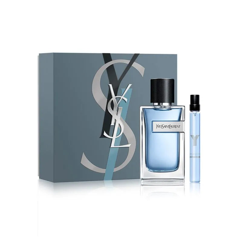 ESTUCHE YVES SAINT LAURENT Y 100ML EDT X2 PIEZAS ORIGINAL