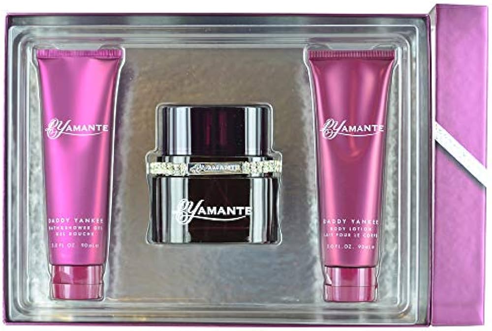 ESTUCHE DADDY YANKEE DYAMANTE X3 PIEZAS 100ML EDP ORIGINAL