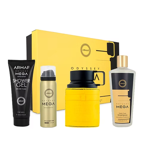 ESTUCHE ARMAF ODYSSEY MEGA 100ML EDP X4 PIEZAS ORIGINAL
