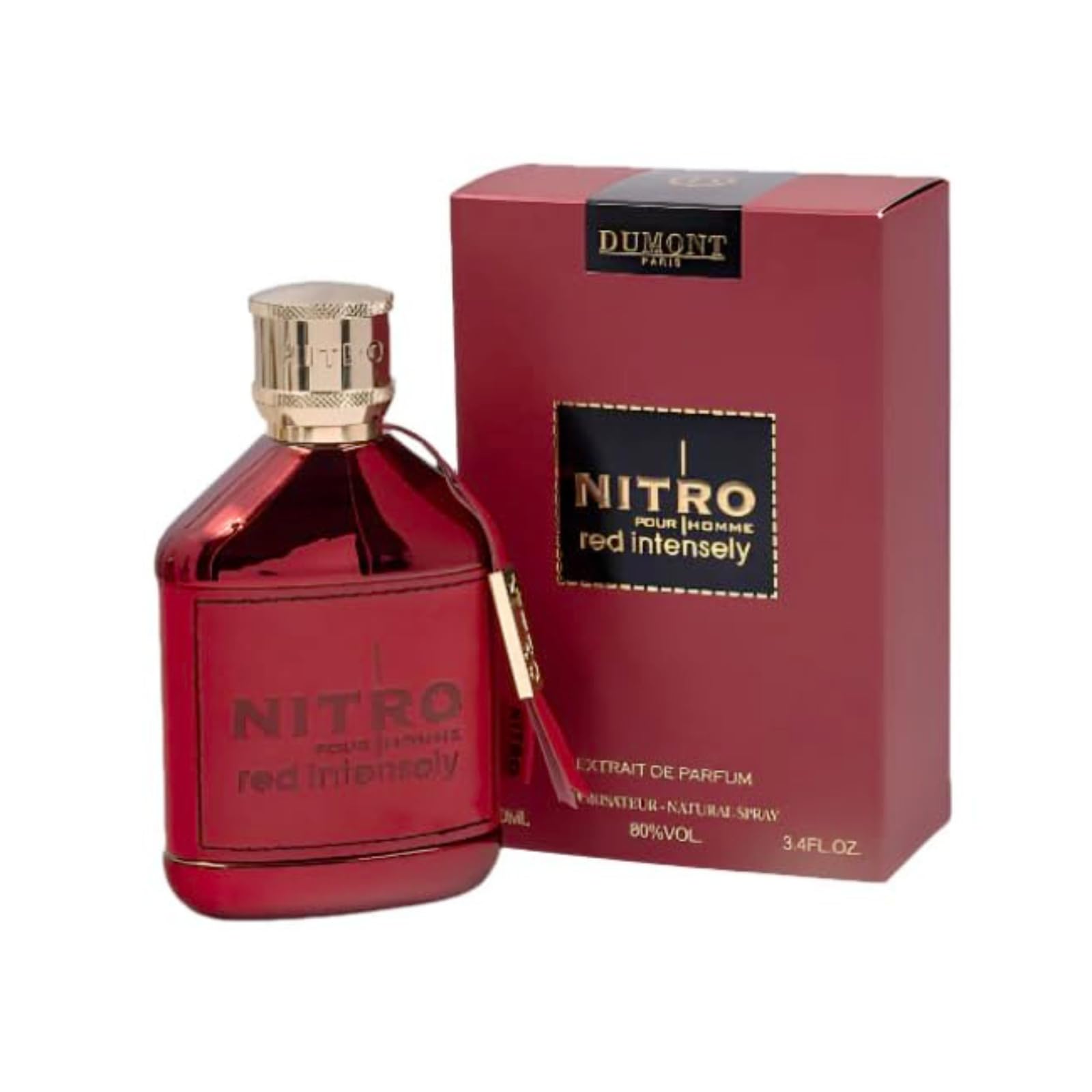 PERFUME DUMONT NITRO RED INTENSELY 100ML EDP ORIGINAL