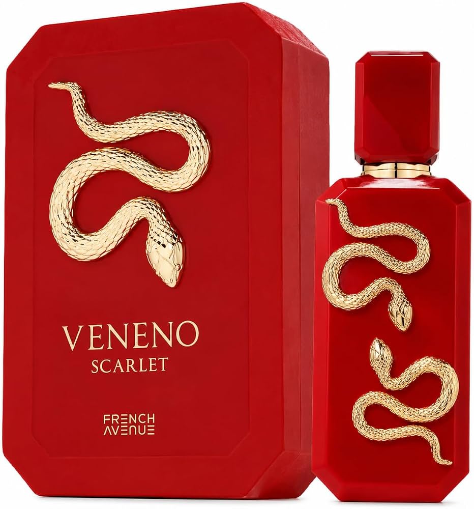 PERFUME FRENCH AVENUE VENENO SCARLET 100ML EDP ORIGINAL
