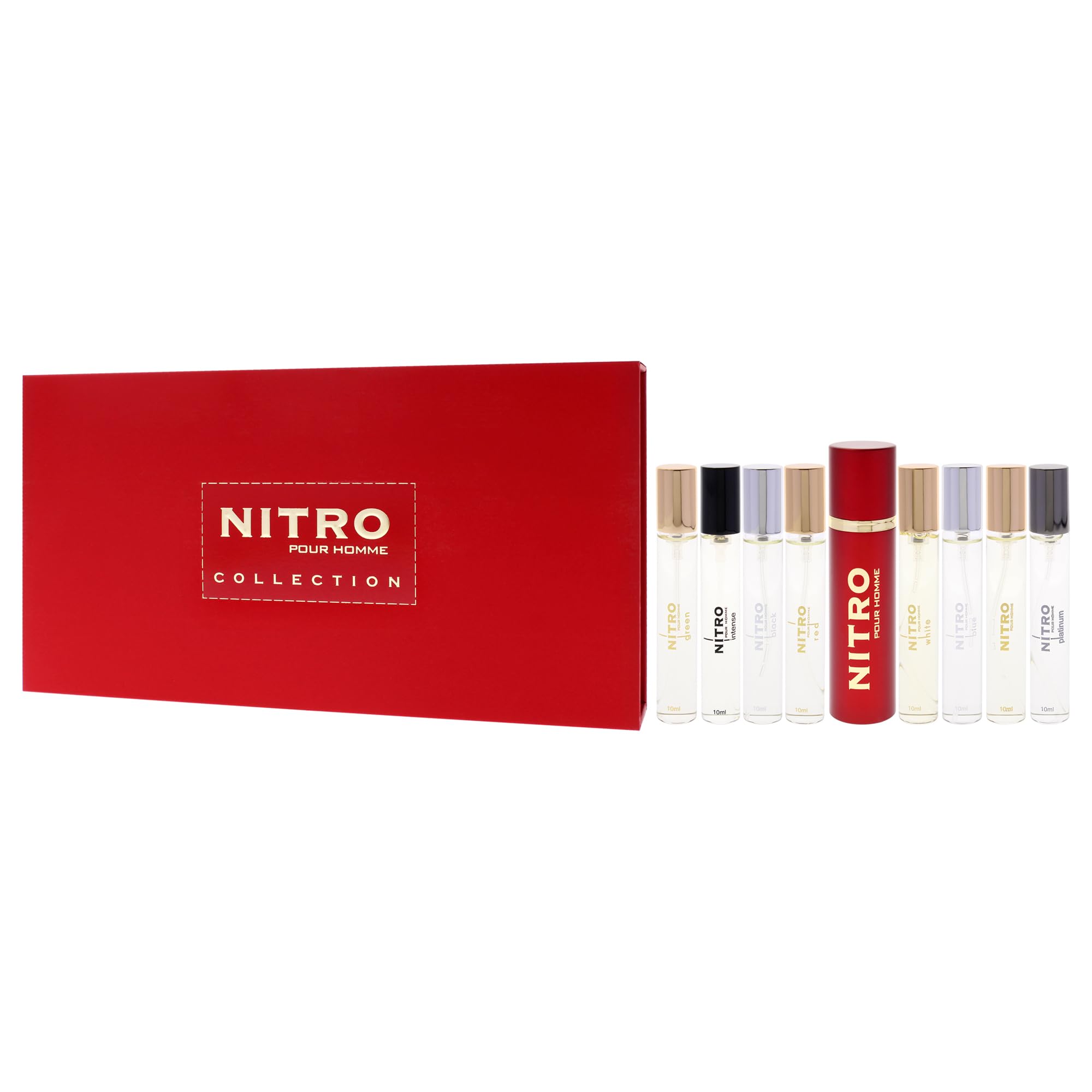ESTUCHE DUMONT NITRO X8 PIEZAS 10ML EDP ORIGINAL