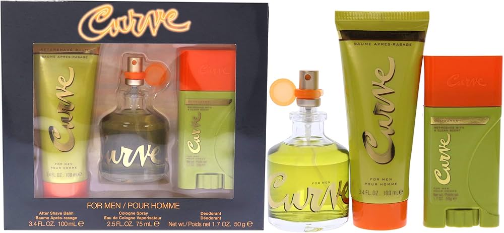 ESTUCHE LIZ CLAIBORNE CURVE X3 PIEZAS 75ML EDC ORIGINAL