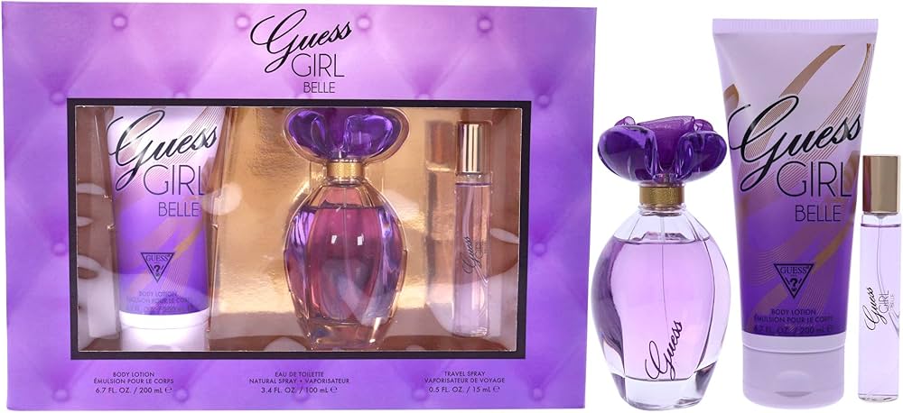 ESTUCHE GUESS GIRL BELLE X 3 PIEZAS 100ML EDT ORIGINAL