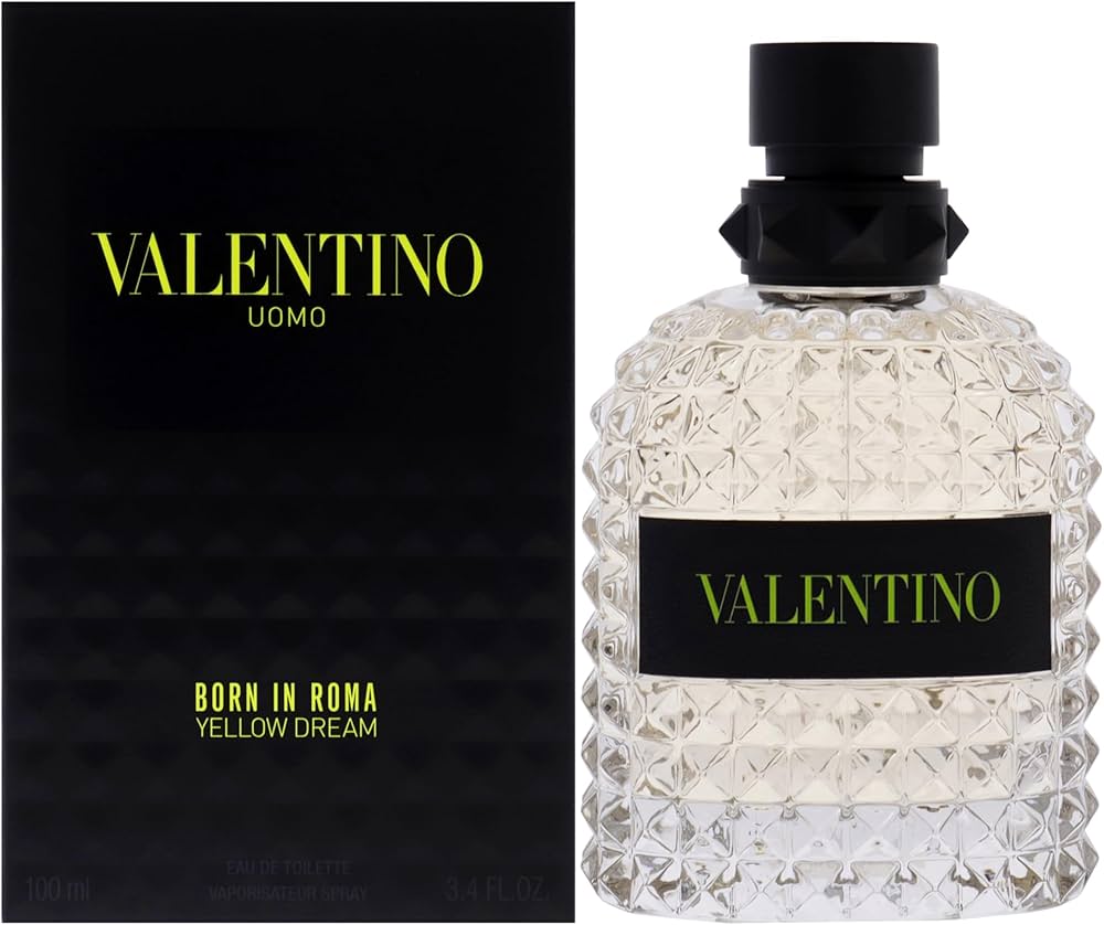PERFUME VALENTINO UOMO BORN IN ROMA YELLOW DREAM 100ML EDP ORIGINAL