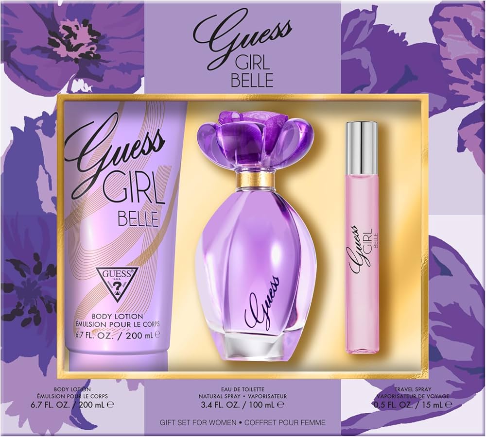 ESTUCHE GUESS GIRL BELLE X 3 PIEZAS 100ML EDT ORIGINAL