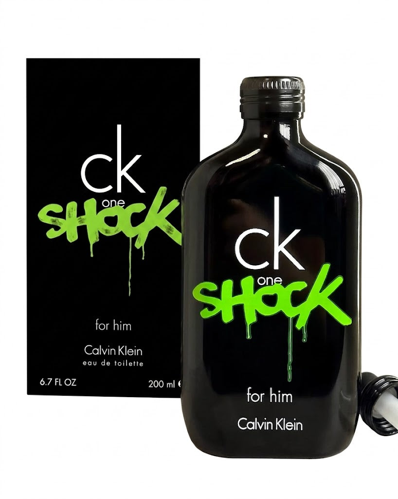 PERFUME CK ONE SHOCK FOR HIM 200 ML EDT ORIGINAL