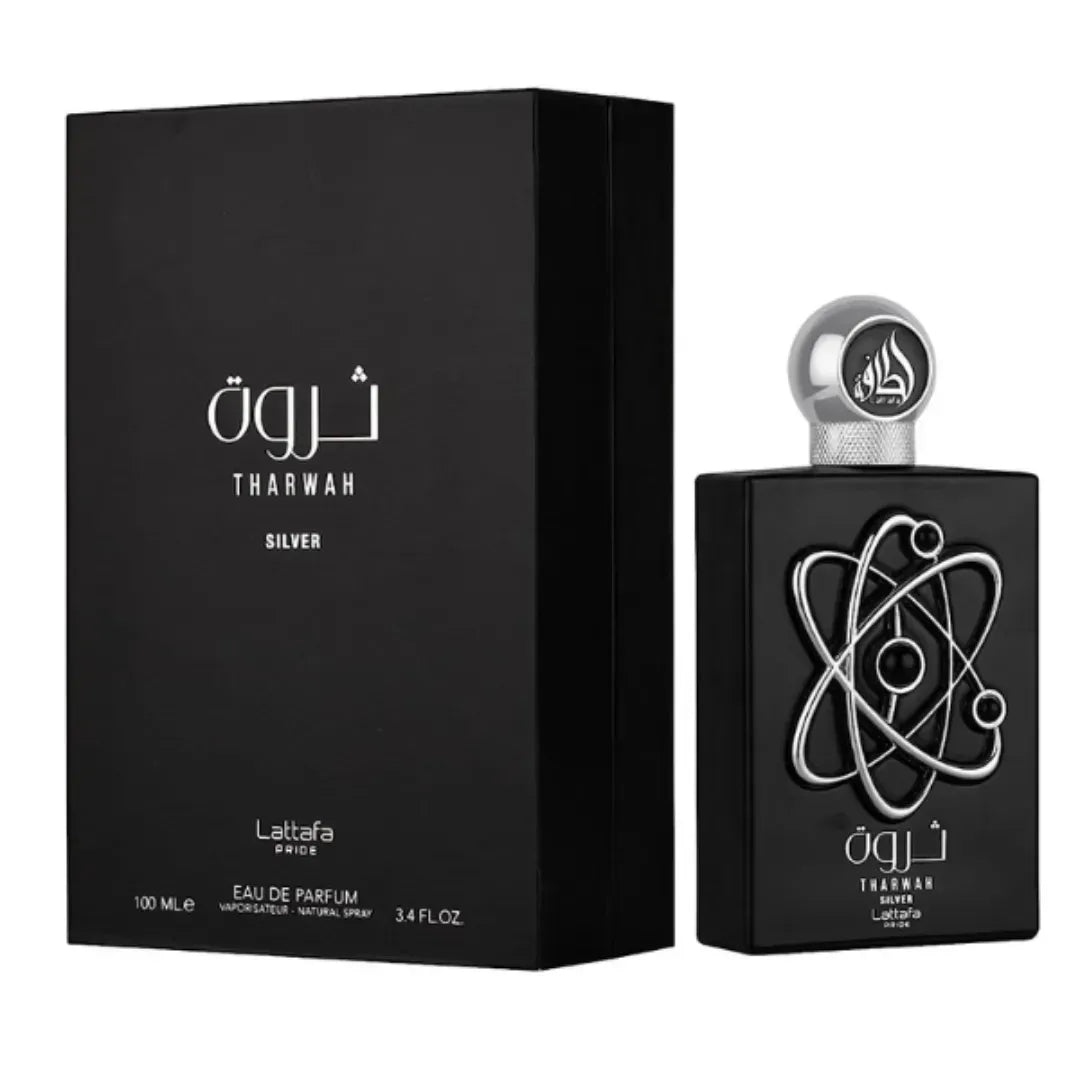 PERFUME LATTAFA THARWAH SILVER 100ML EDP ORIGINAL