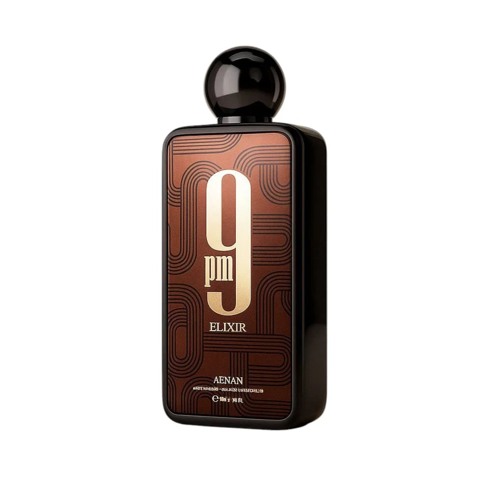 PERFUME AFNAN 9PM ELIXIR 100ML  PARFUM INTENSE ORIGINAL