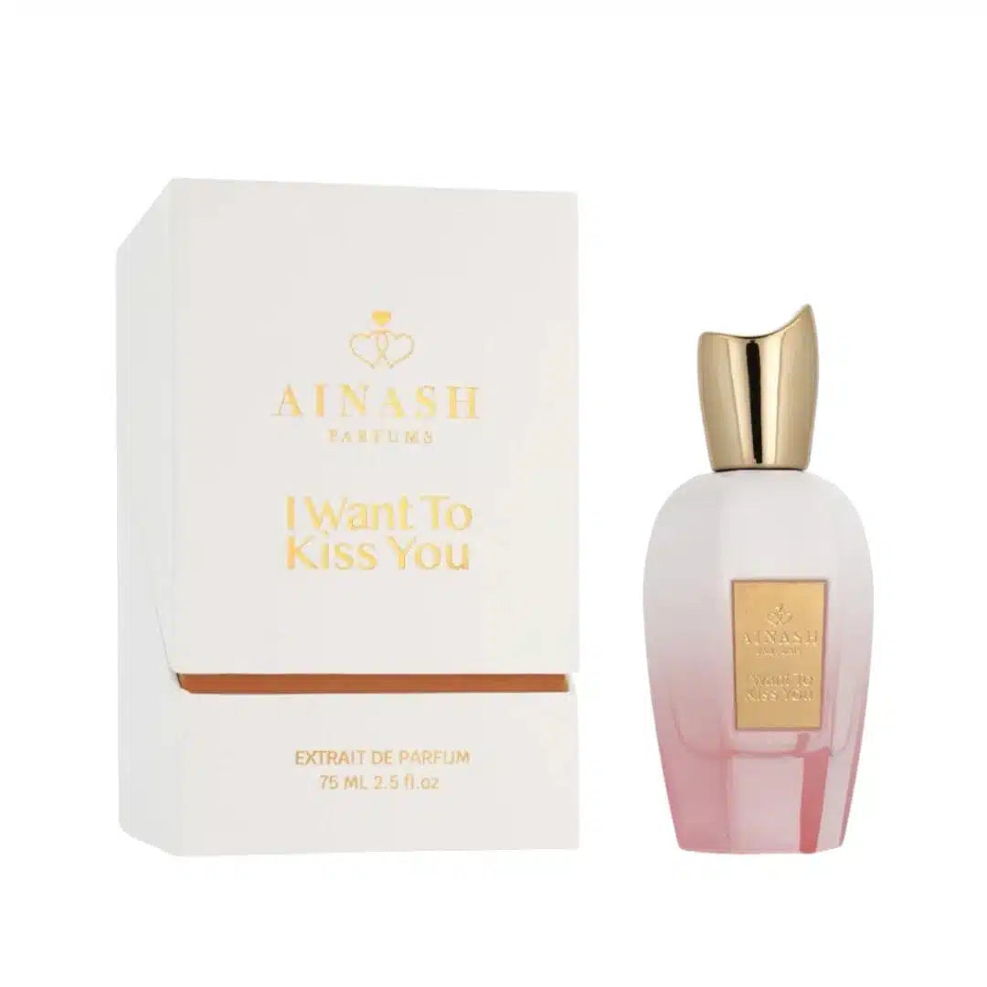 PERFUME AINASH I WANT TO KISS YOU 75ML EXTRAIT DE PARFUM ORIGINAL