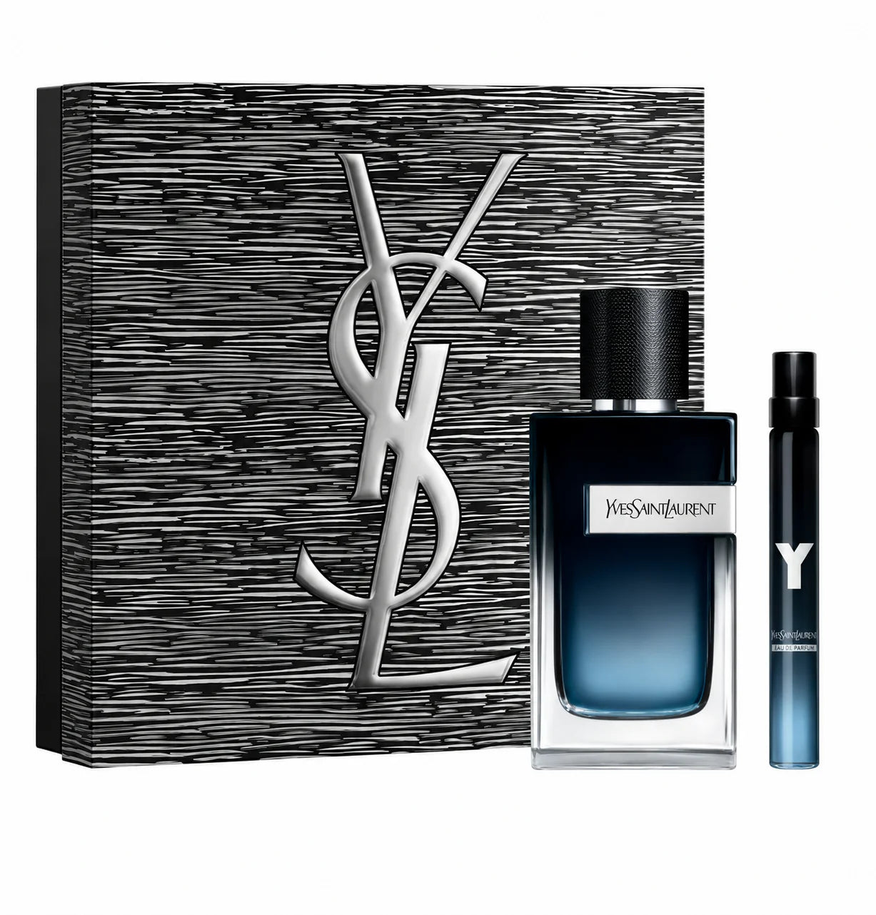 ESTUCHE YVES SAINT LAURENT Y 100ML EDP X2 PIEZAS ORIGINAL