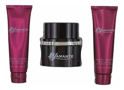 ESTUCHE DADDY YANKEE DYAMANTE X3 PIEZAS 100ML EDP ORIGINAL