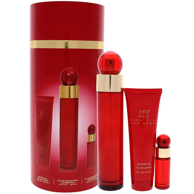 ESTUCHE 360° RED DAMA 100ML X3 PIEZAS ORIGINAL