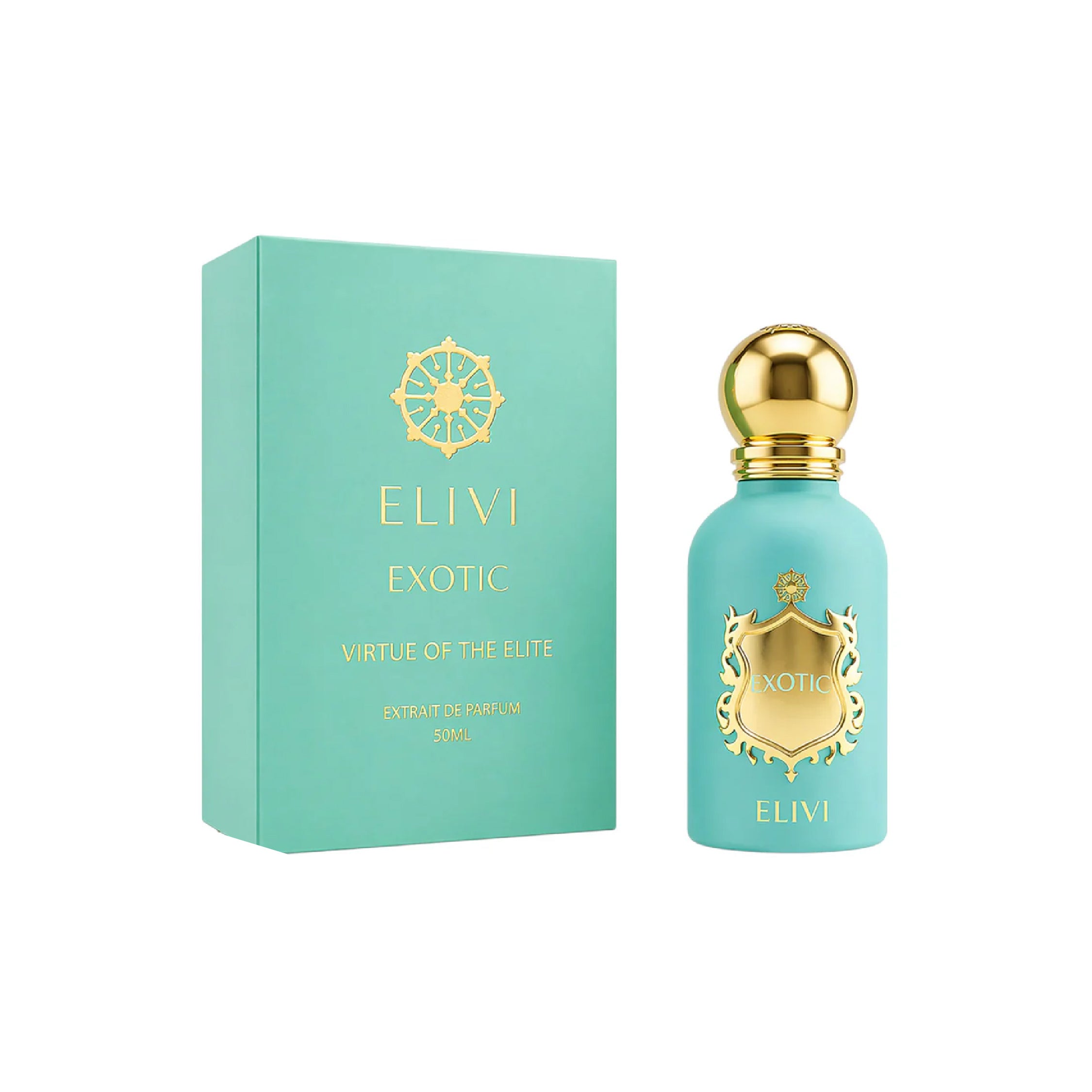 PERFUME ELIVI VIRTUE OF THE ELITE EXOTIC 50ML EXTRAIT DE PARFUM ORIGINAL