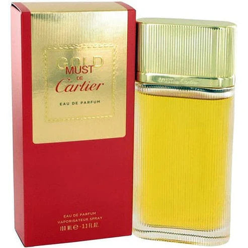 PERFUME MUST DE CARTIER GOLD 100ML EDP ORIGINAL