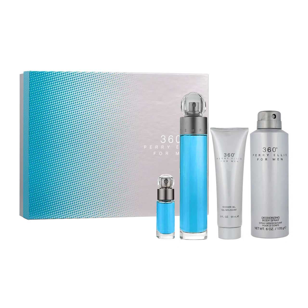 ESTUCHE 360° MEN 100ML X4 PIEZAS ORIGINAL
