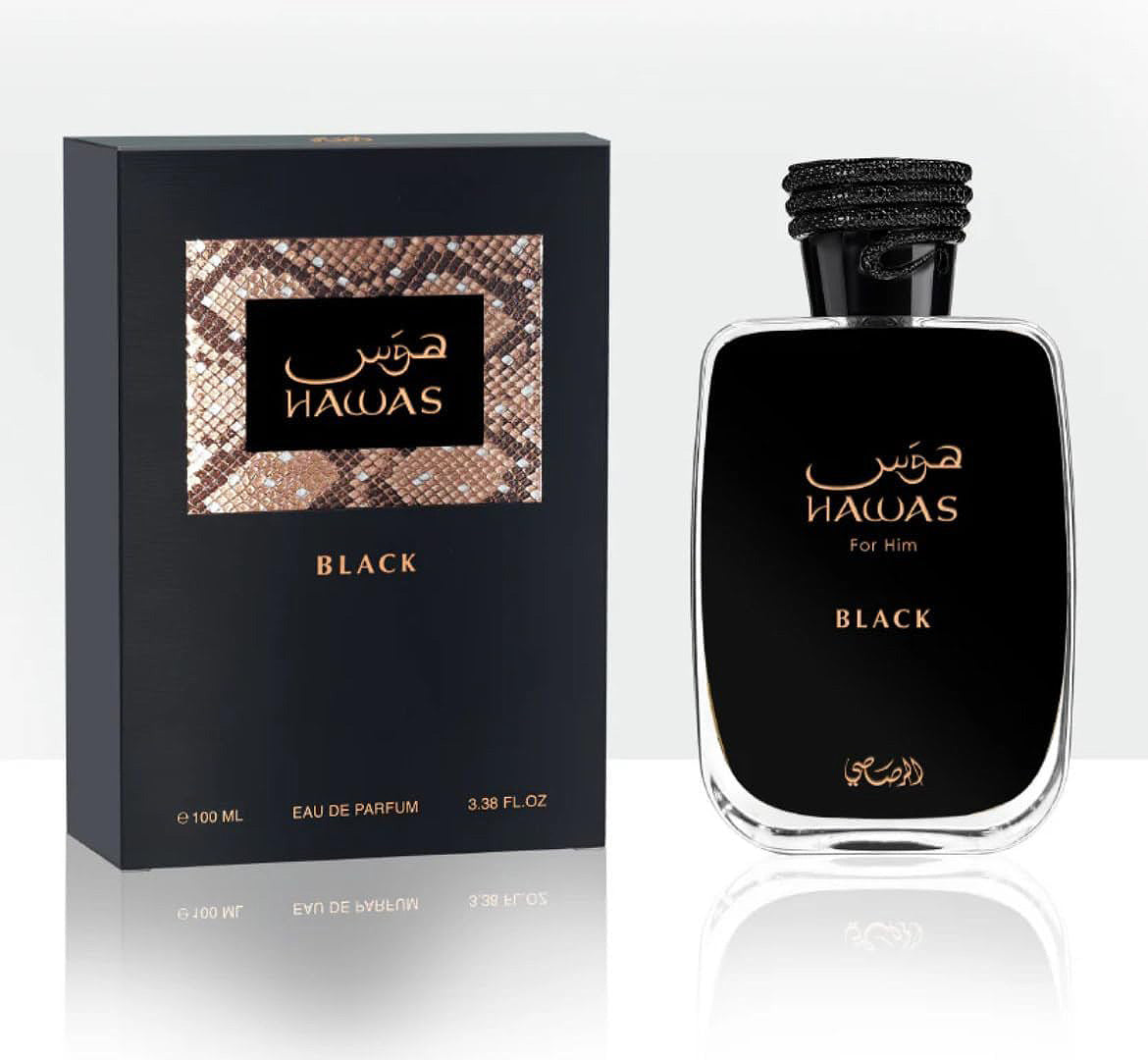 PERFUME RASASI HAWAS BLACK 100ML EDP ORIGINAL