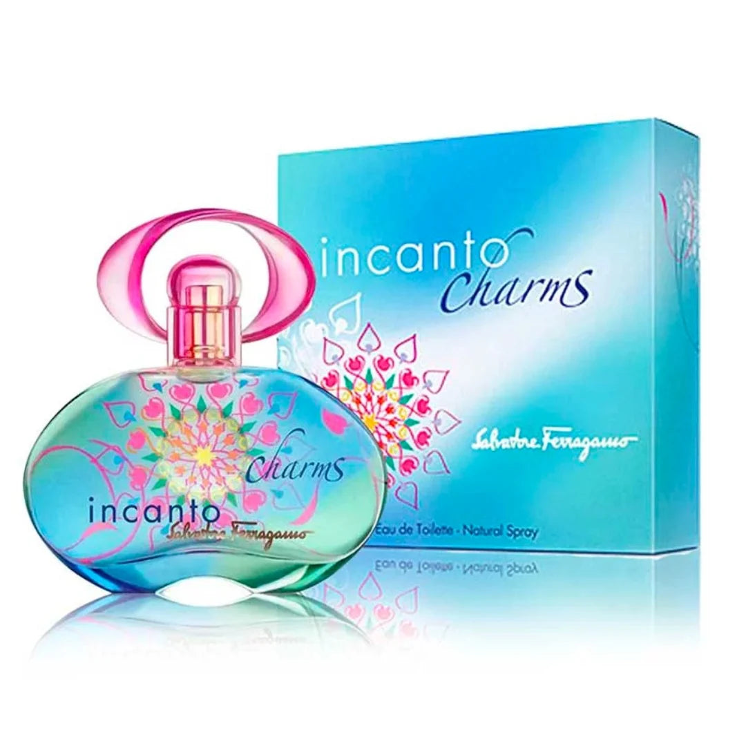 PERFUME SALVATORE FERRAGAMO INCANTO CHARMS 100ML EDT ORIGINAL