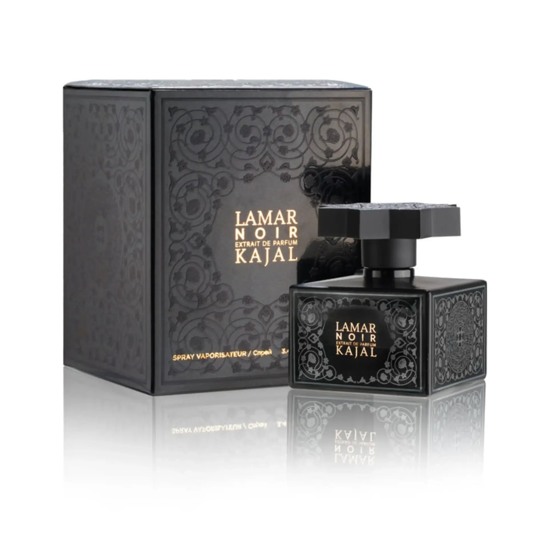 PERFUME KAJAL PERFUMES PARIS LAMAR NOIR 100ML EXTRAIT DE PARFUM ORIGINAL