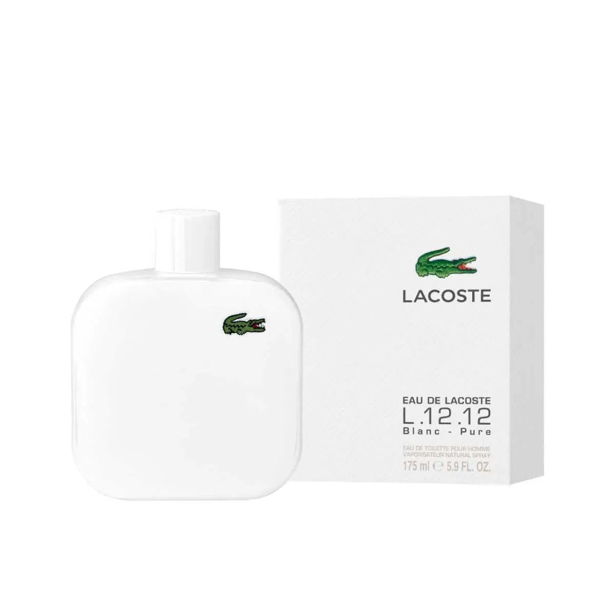 PERFUME LACOSTE BLANC L.12.12 175ML EDT ORIGINAL MEN