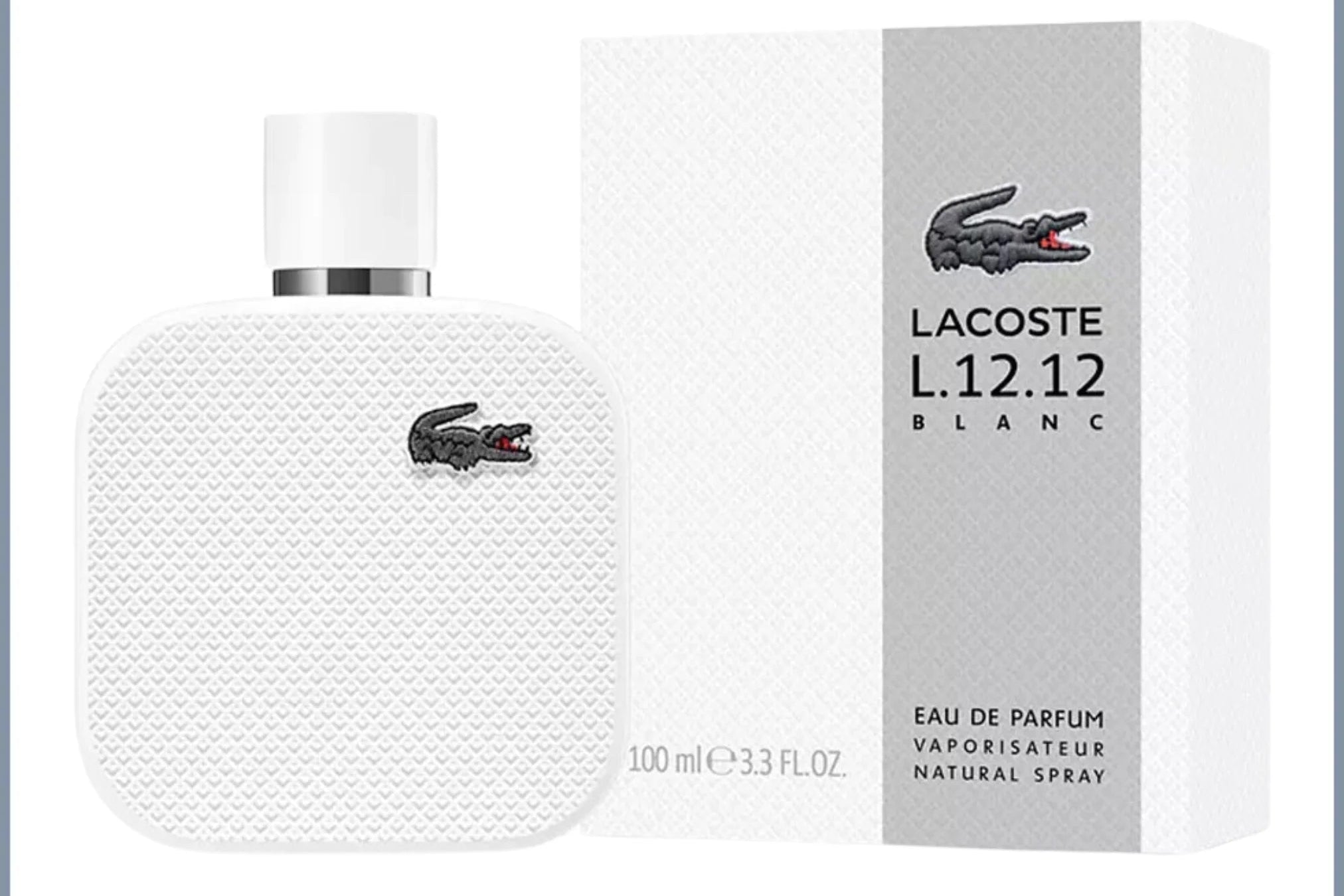 PERFUME LACOSTE L.12.12 BLANC 100ML EDP ORIGINAL