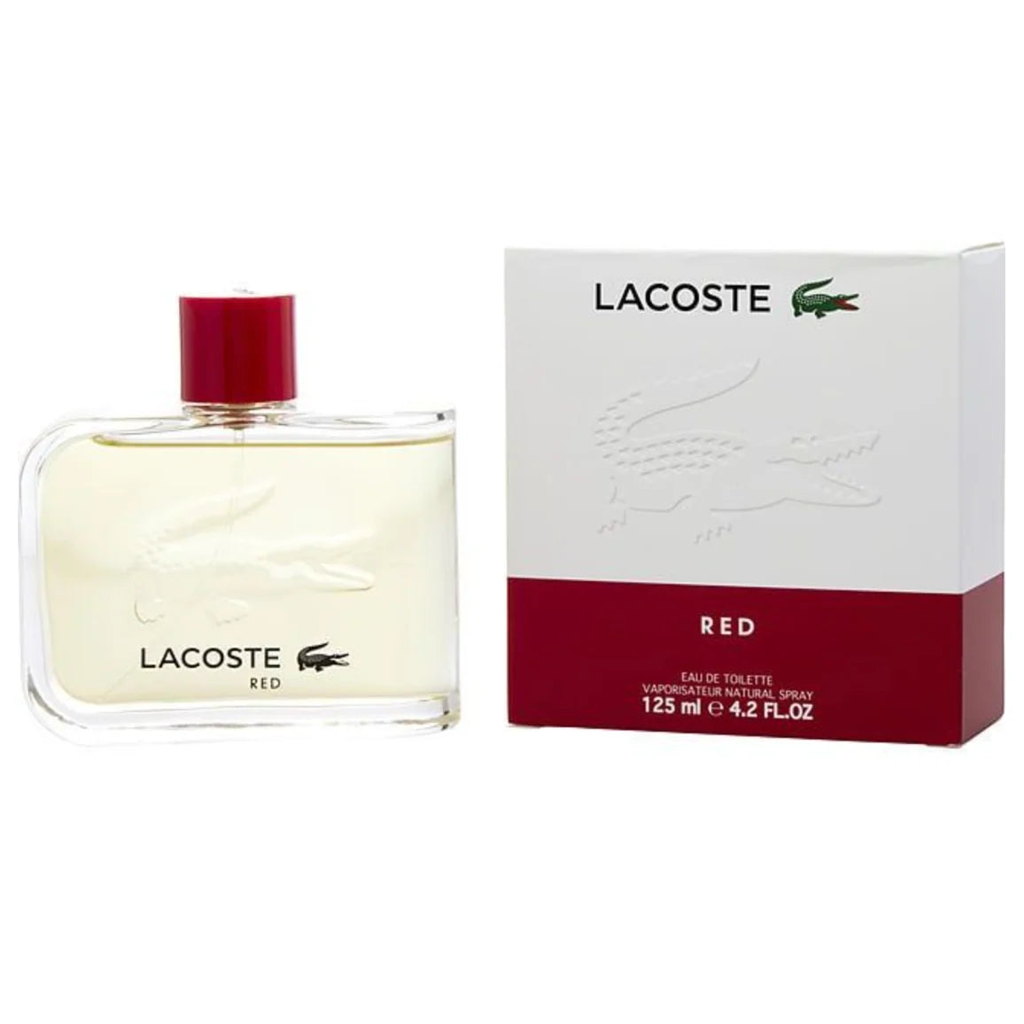 PERFUME LACOSTE RED 125ML EDT ORIGINAL