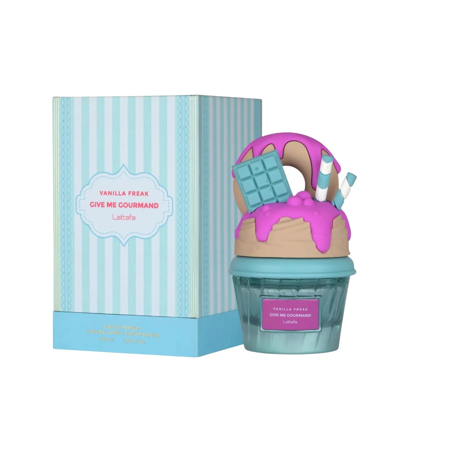 PERFUME LATTAFA GIVE ME GOURMAND VANILLA FREAK 75ML EDP ORIGINAL