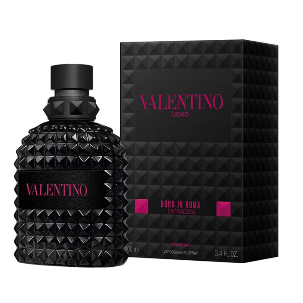 PERFUME VALENTINO UOMO BORN IN ROMA EXTRADOSE 100ML PARFUM ORIGINAL