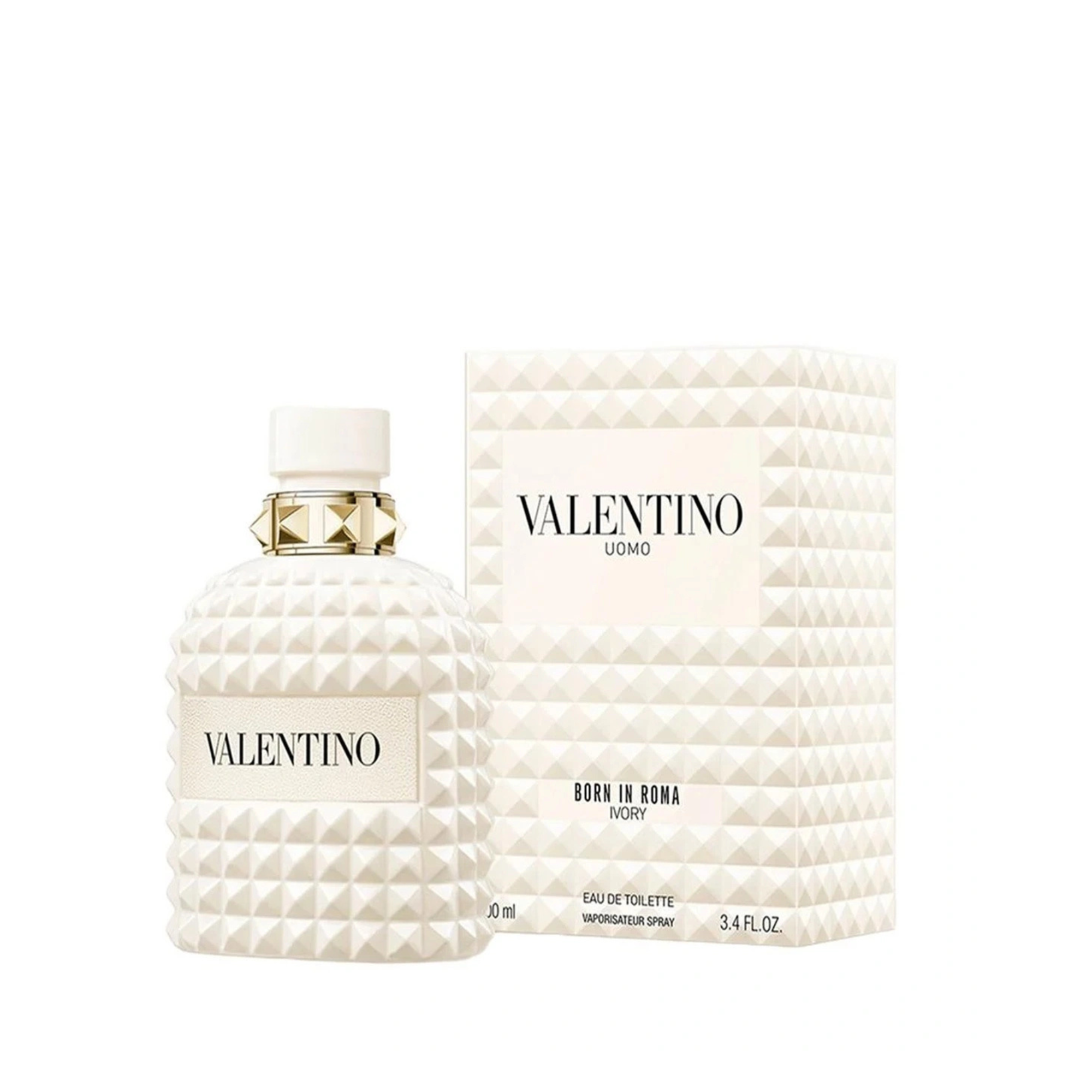 PERFUME VALENTINO UOMO BORN IN ROMA IVORY 100ML EDT ORIGINAL