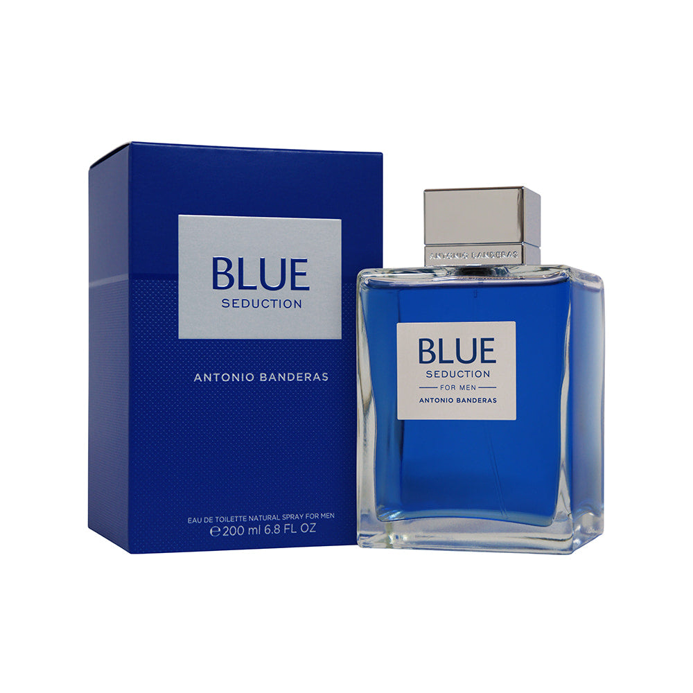 PERFUME ANTONIO BANDERAS BLUE SEDUCTION MEN 200ML EDT ORIGINAL