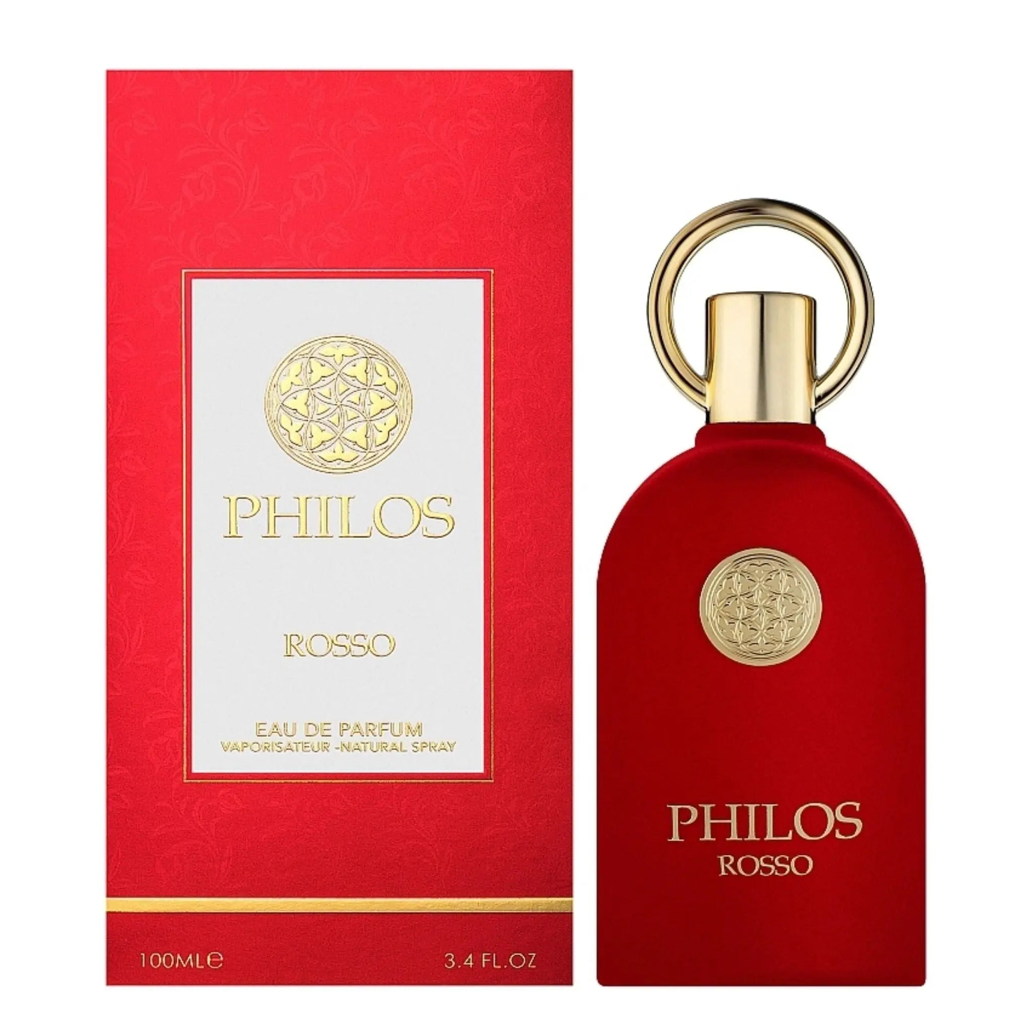 PERFUME MAISON ALHAMBRA PHILOS ROSSO 100ML EDP ORIGINAL
