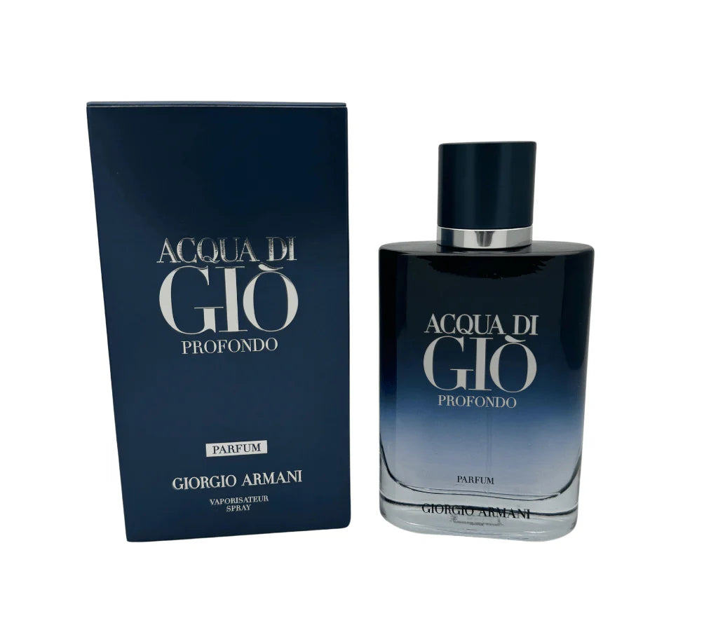 PERFUME GIORGIO ARMANI ACQUA DI GIO PROFONDO 100ML PARFUM ORIGINAL