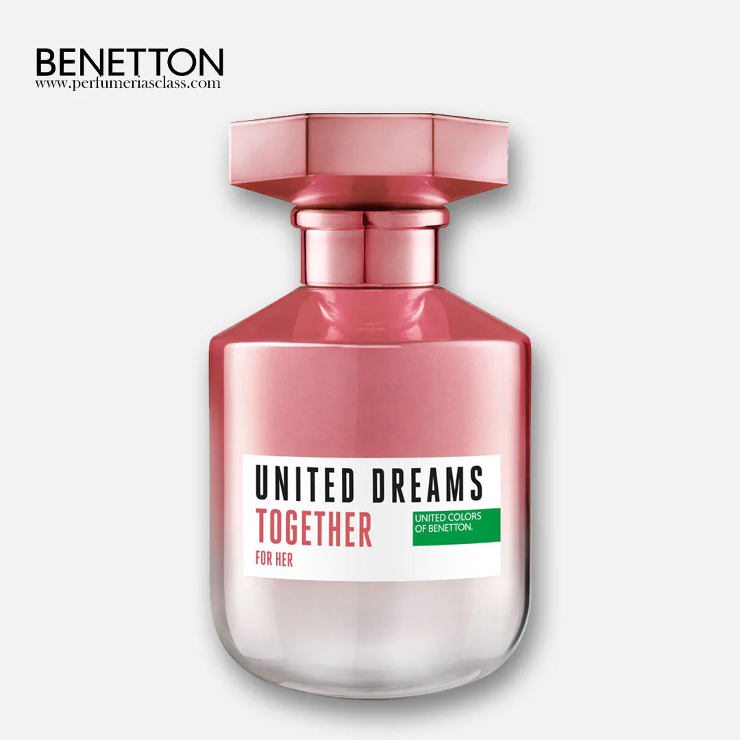 PERFUME BENETTON UNITED DREAMS TOGETHER 80ML EDT ORIGINAL