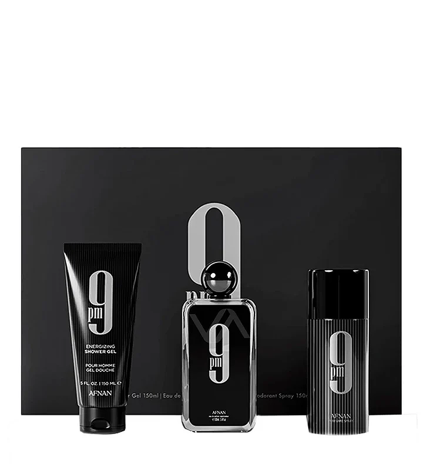 ESTUCHE AFNAN 9PM EDP 100ML X3 PIEZAS ORIGINAL