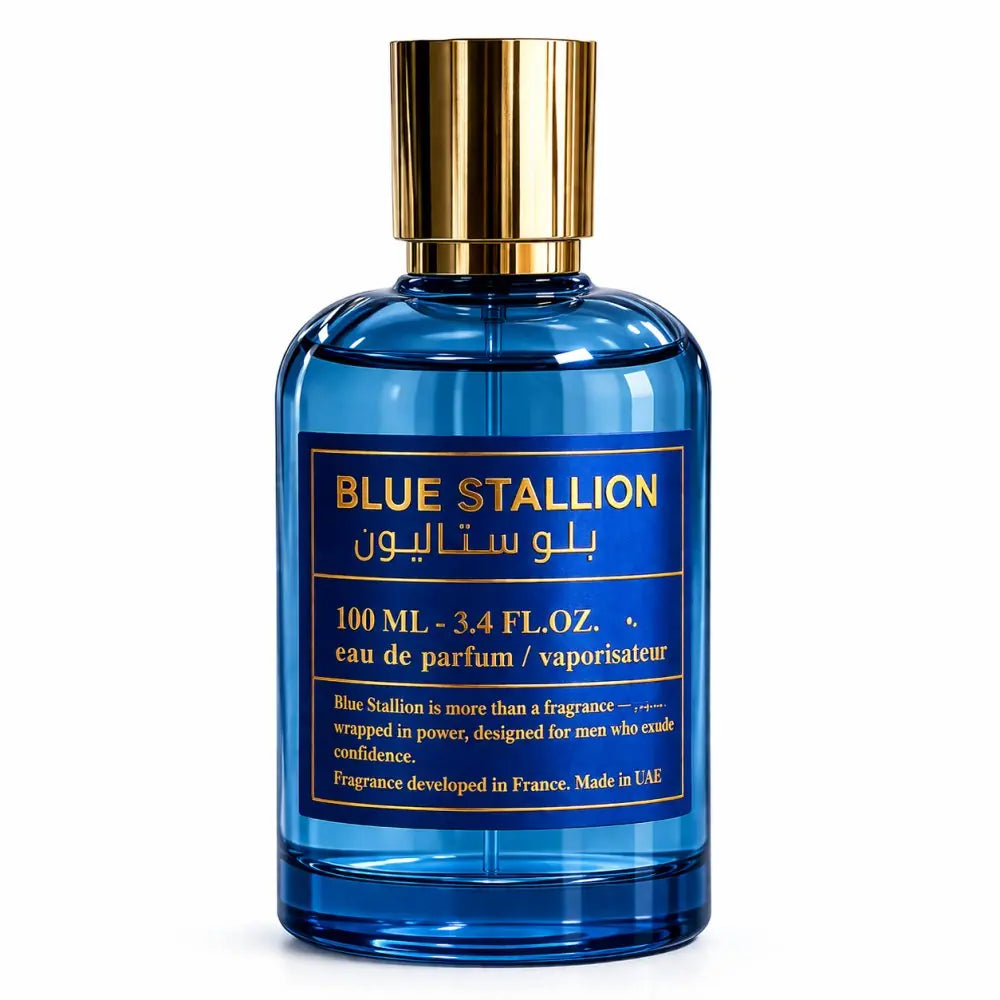 PERFUME EMPER BLUE STALLION BY STALLION 53 100ML+ 20ML EDP ORIGINAL