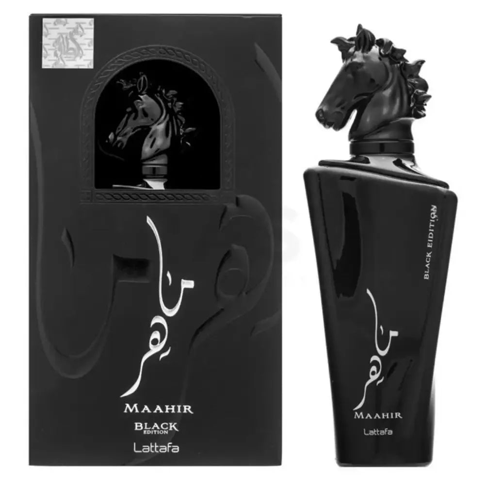 PERFUME LATTAFA MAAHIR BLACK EDITION 100ML EDP ORIGINAL