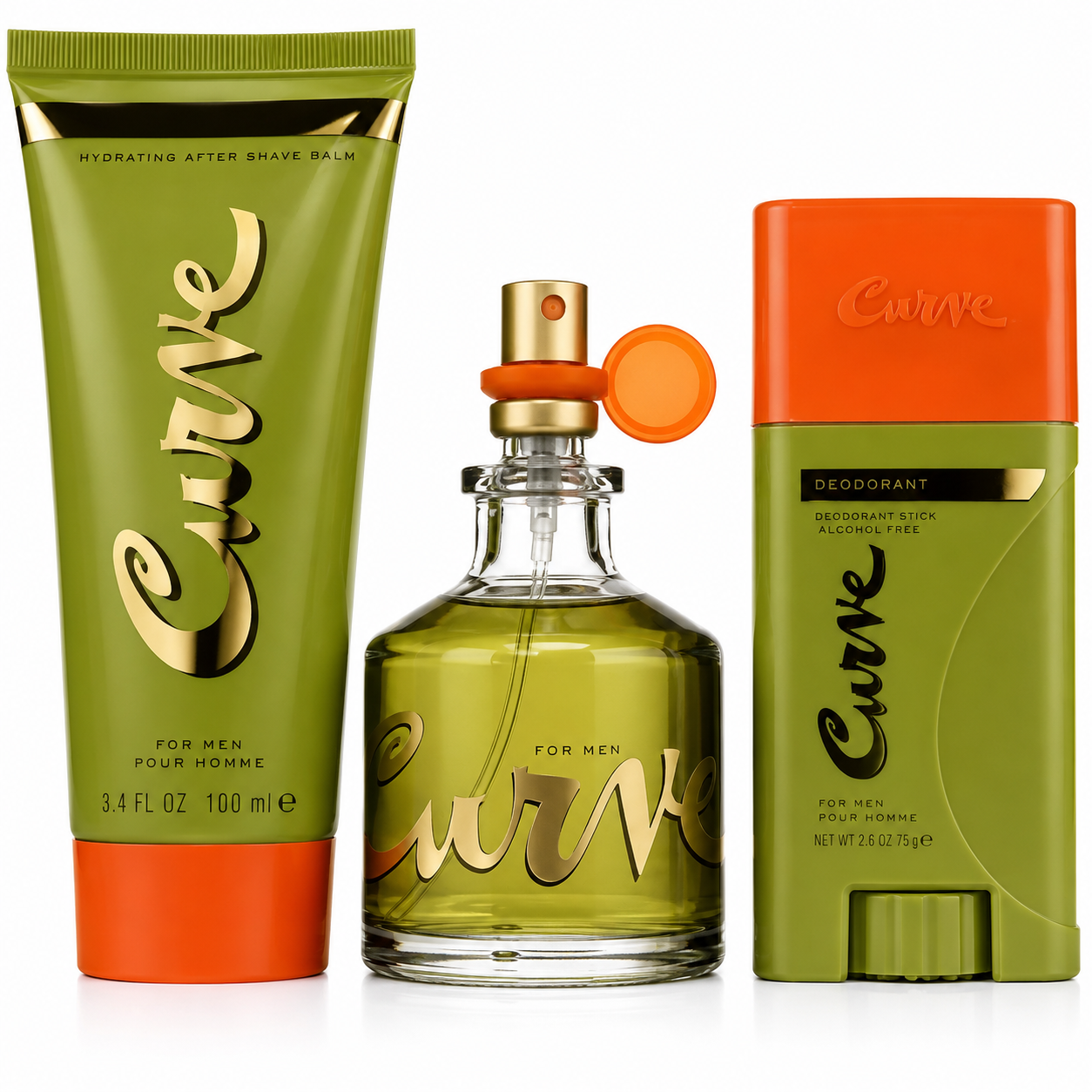 ESTUCHE LIZ CLAIBORNE CURVE X3 PIEZAS 75ML EDC ORIGINAL