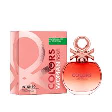 PERFUME BENETTON COLORS WOMEN ROSE INTENSO 80ML EDP
