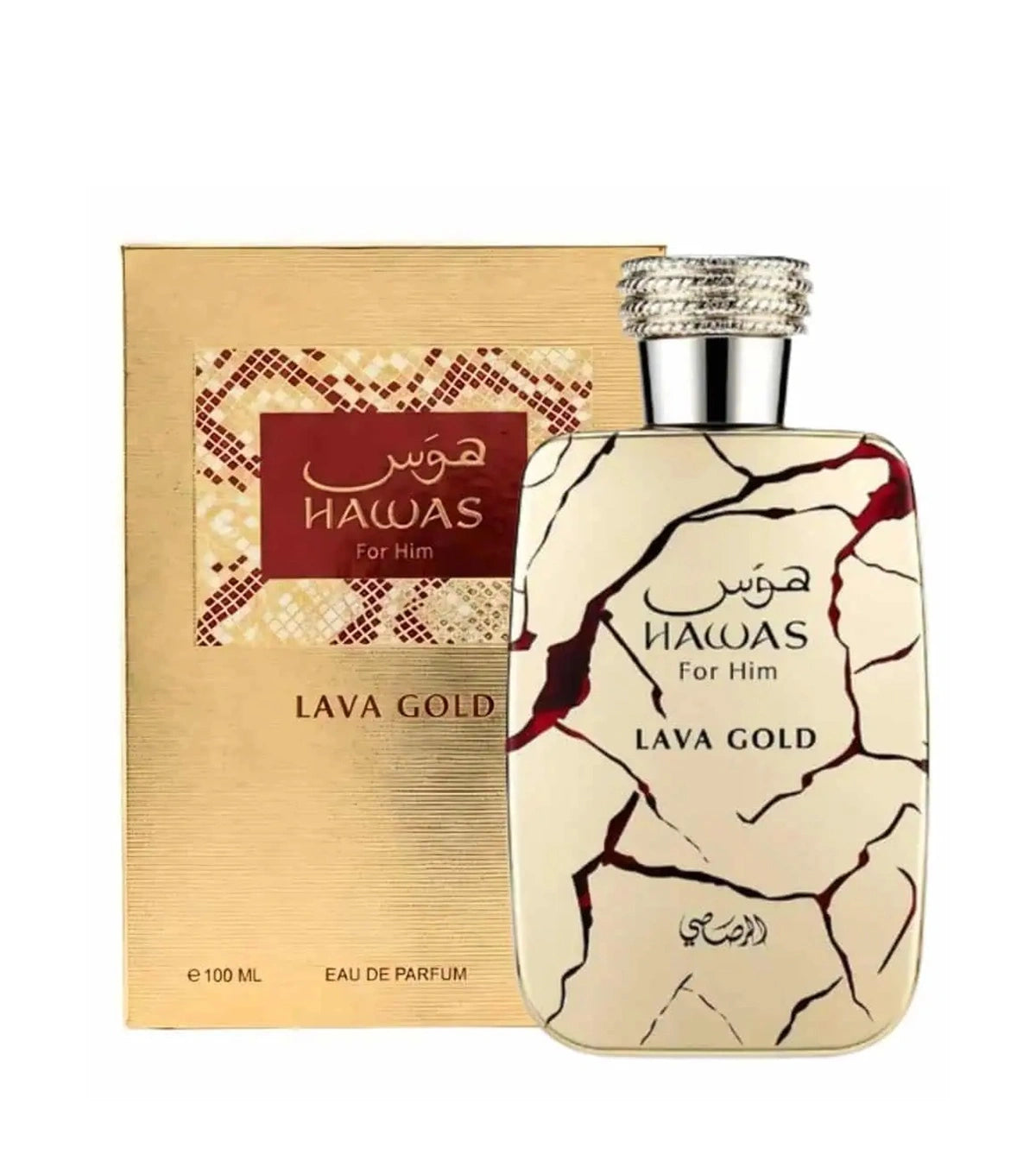 PERFUME RASASI HAWAS LAVA GOLD 100ML EDP ORIGINAL