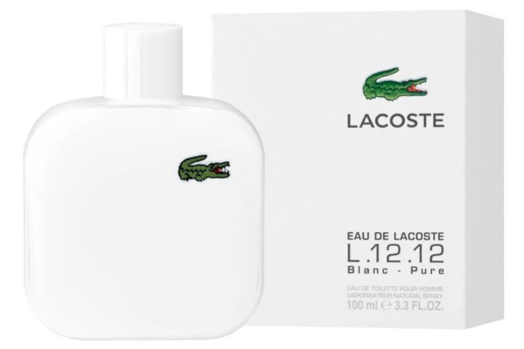 PERFUME LACOSTE L.12.12 BLANC 100ML EDT ORIGINAL