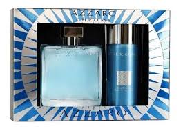ESTUCHE AZZARO CHROME 100ML EDT X2 PIEZAS ORIGINAL