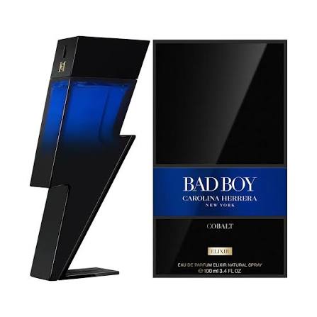 PERFUME CAROLINA HERRERA BAD BOY COBALT ELIXIR 100ML EDP ORIGINAL