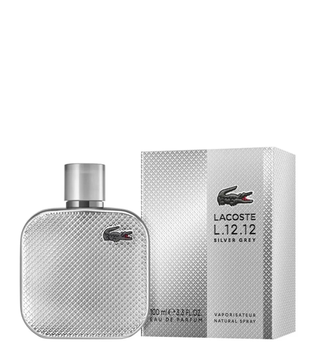 PERFUME LACOSTE L.12.12 SILVER GREY 10OML EDP ORIGINAL