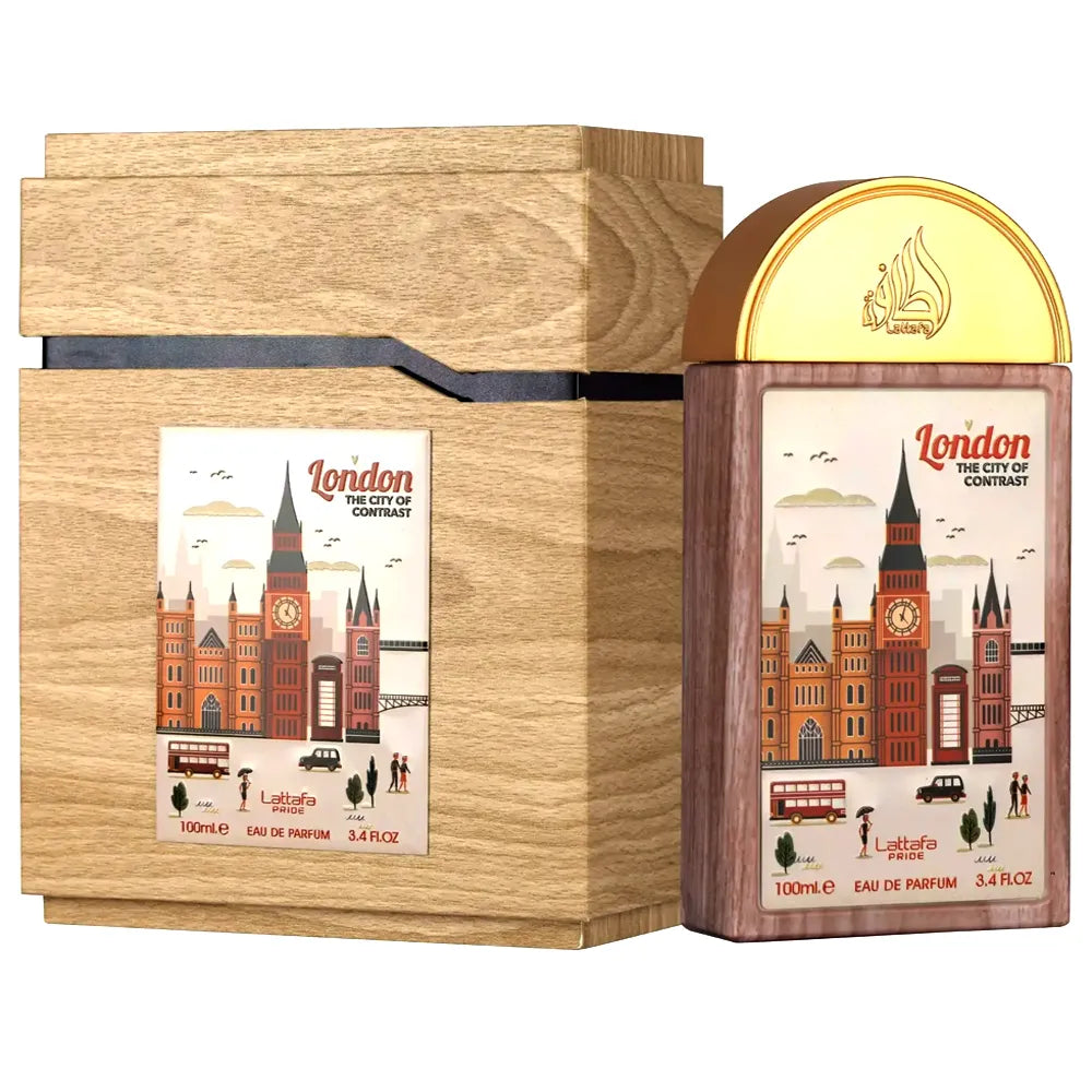 PERFUME LATTAFA LONDON THE CITY OF CONTRAST 100ML EDP ORIGINAL