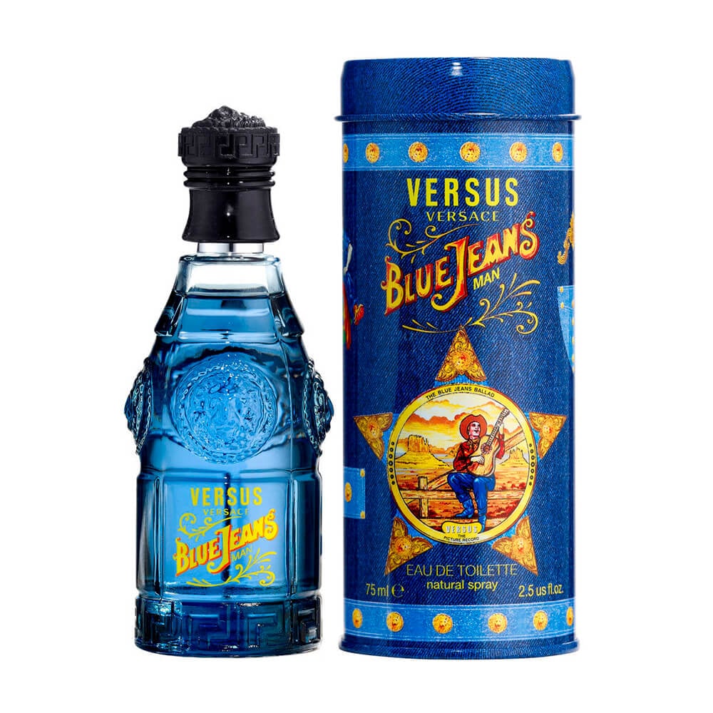 PERFUME VERSACE BLUE JEANS MAN 75ML EDT ORIGINAL