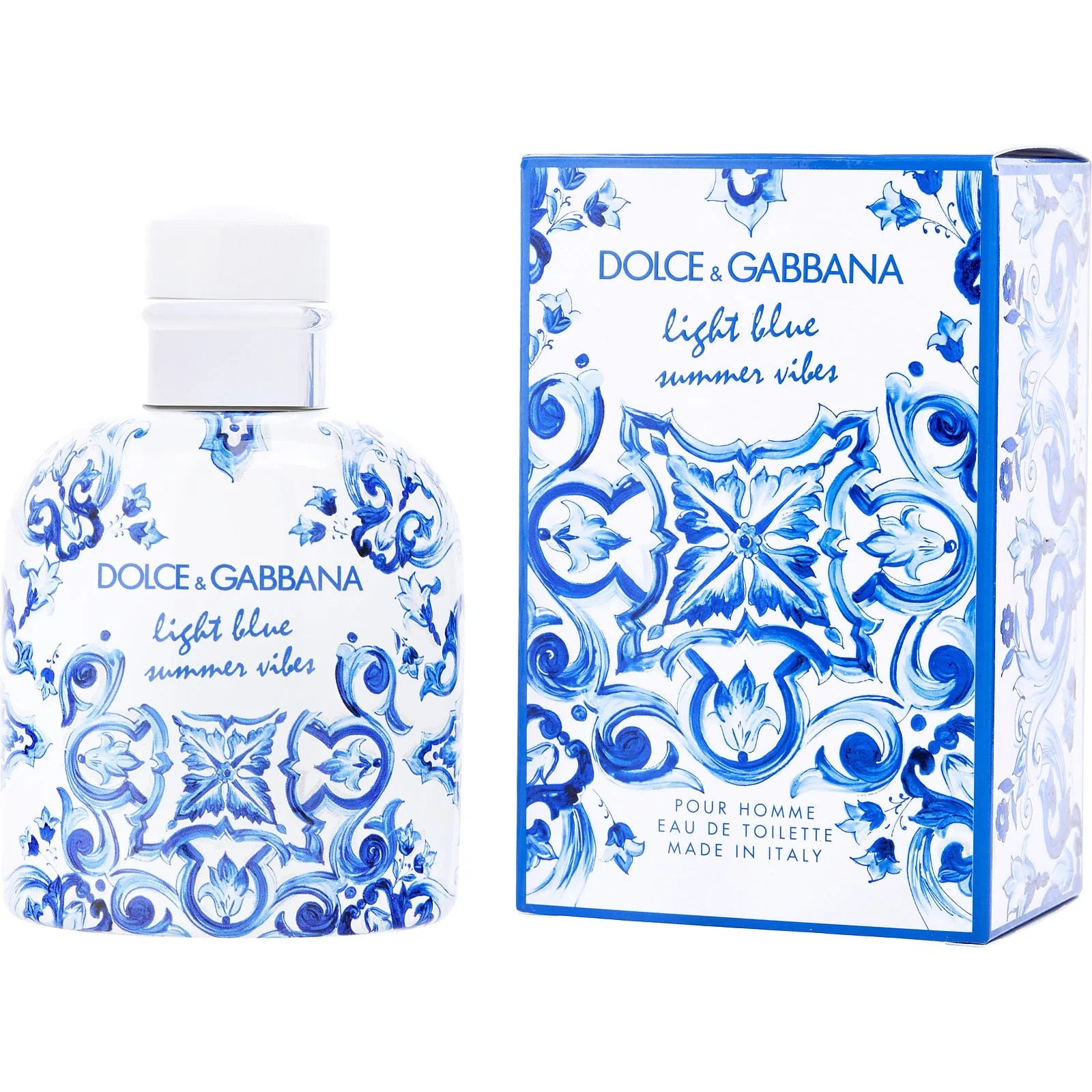 PERFUME DOLCE & GABBANA LIGHT BLUE SUMMER VIBES POUR HOMME 125ML EDT ORIGINAL