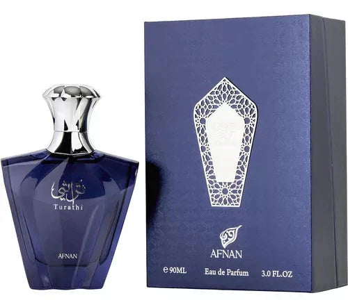 PERFUME AFNAN TURATHI BLUE 90ML EDP ORIGINAL