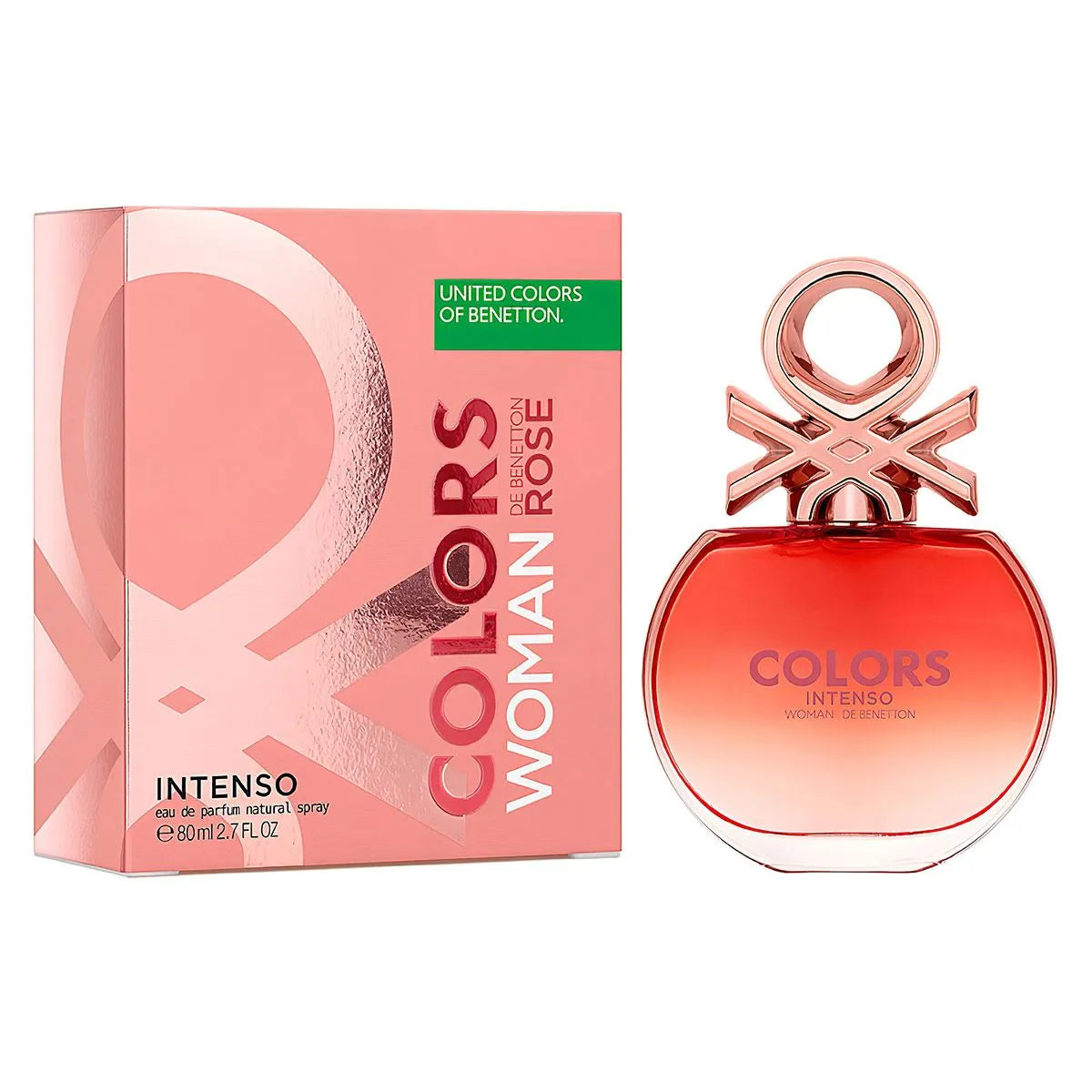 PERFUME BENETTON COLORS WOMAN ROSE INTENSO 80ML EDP