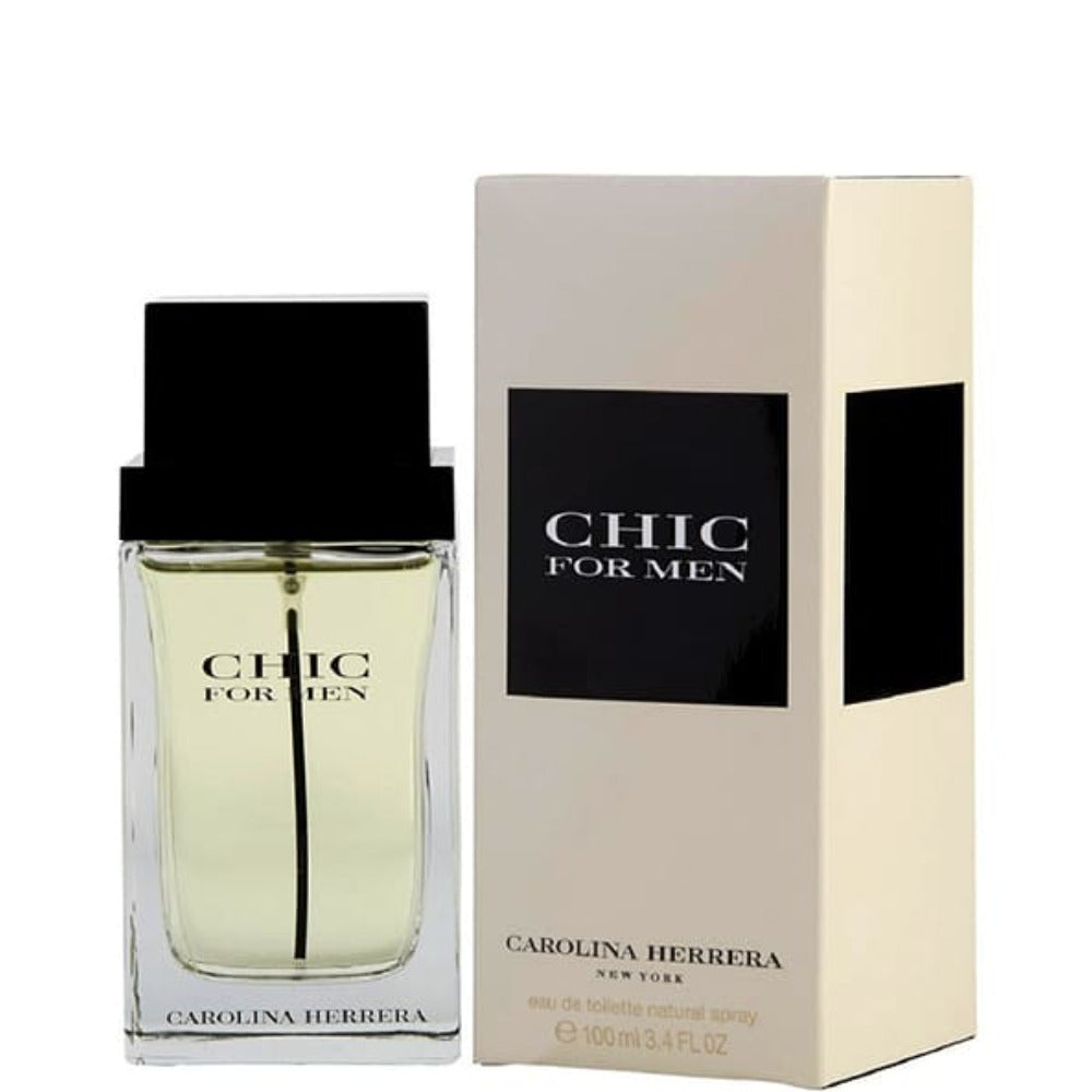 PERFUME CAROLINA HERRERA CHIC FOR MEN 100ML EDT ORIGINAL