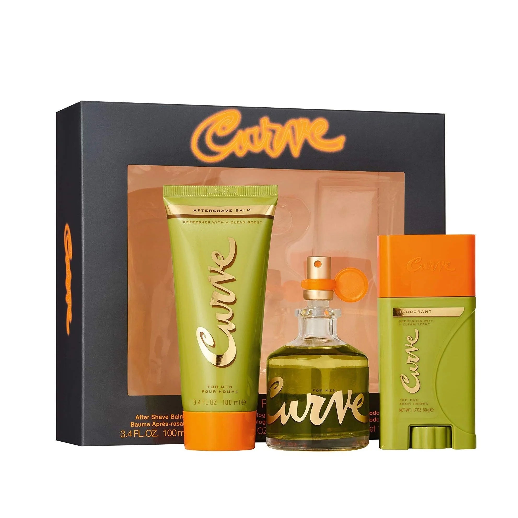 ESTUCHE LIZ CLAIBORNE CURVE X3 PIEZAS 75ML EDC ORIGINAL